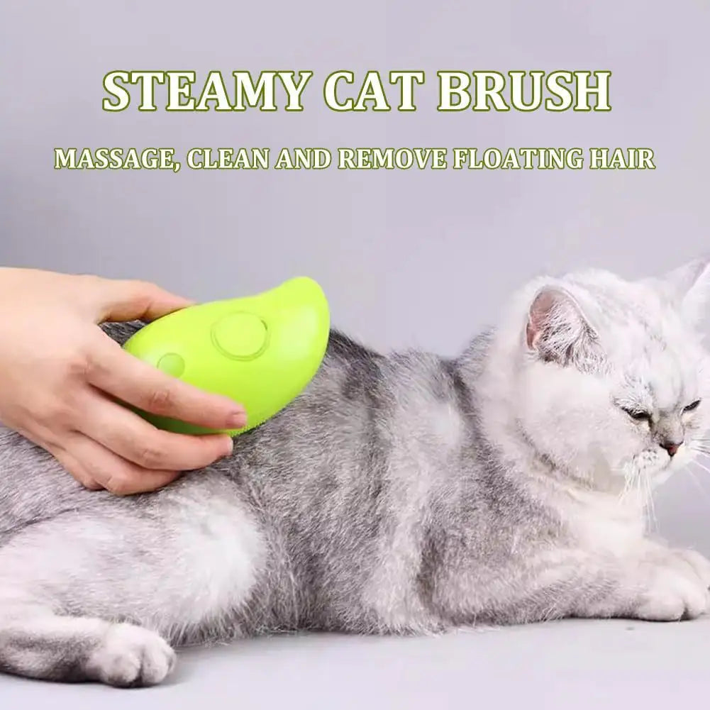 3-in-1 Steam Pet Brush